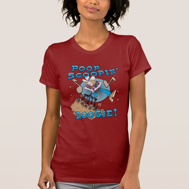 Boogie de Scoopin de dunette ! Petit T-shirt de (Devant)