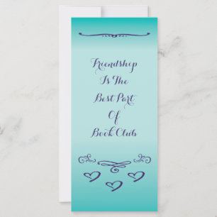 Book Club - Amitié Book Marker