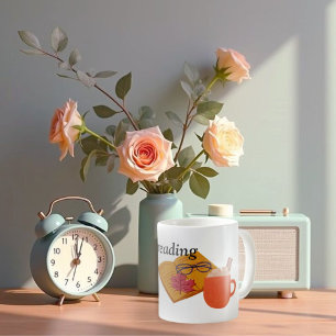 Book Club avec verre et café, Café Mug