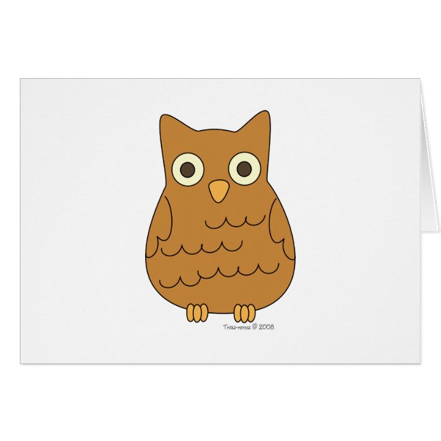 Book Club Owl (Devant Horizontal)