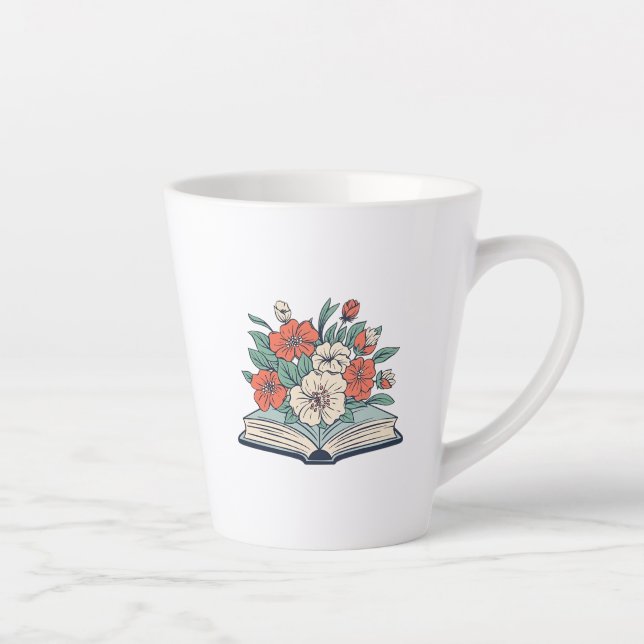 Book Latte Mug (Droite)