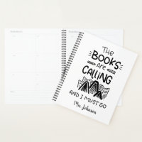 Book Lover, Bookworm Inspirational Quote Planner