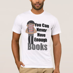 Book Lover Guy 1 T-shirt Bella Canvas