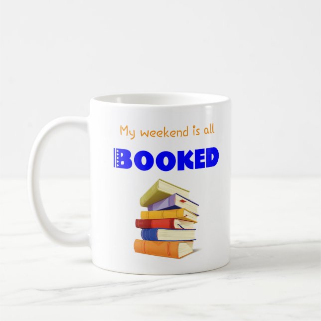 Book Lover Mug - Un cadeau parfait pour Bibliophil (Gauche)