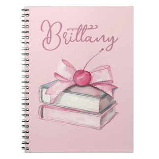Book Lovers Coquette Joli Carnet rose