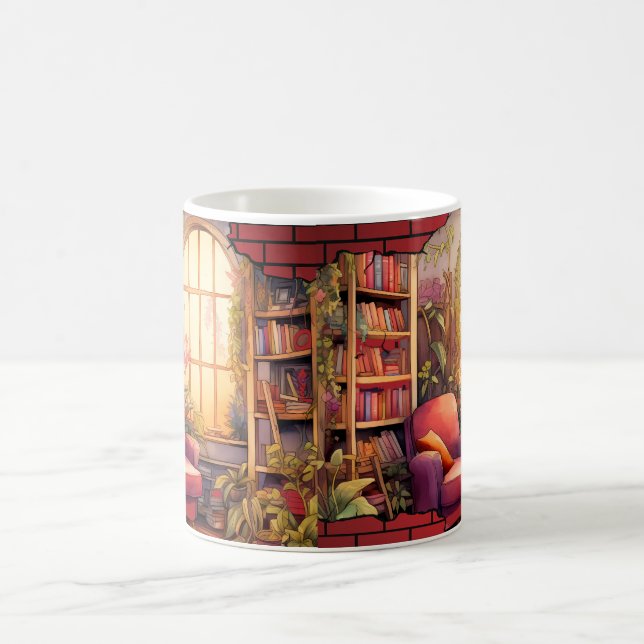 Book Lover's Haven : Vintage Charm Mug (Centre)