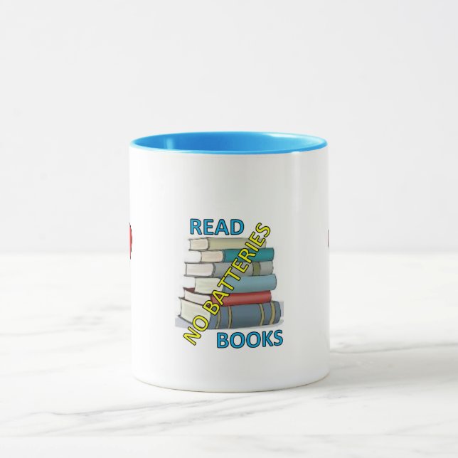 Book no battery mug (Centre)