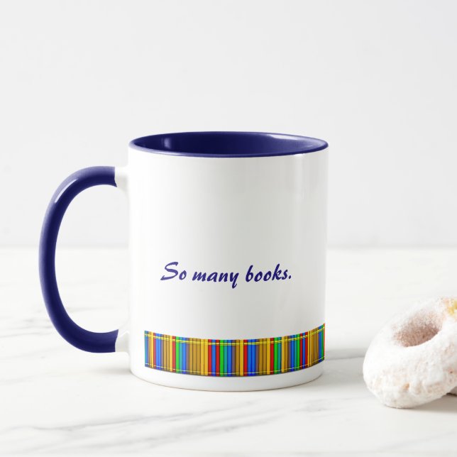 Booklovers Mug (Avec donut)