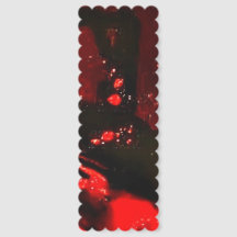 Bookmark red dark abstract recycled color