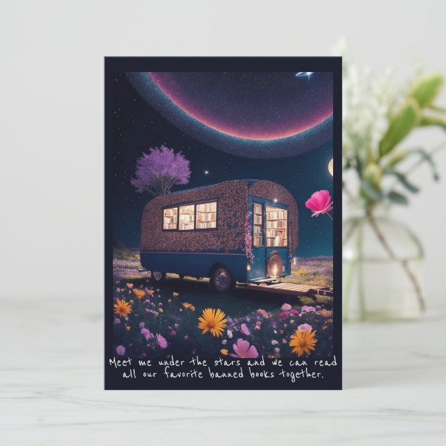 Bookmobile interdit par magie (Debout devant)