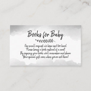Books For Baby Book Demande Baby shower Invitation