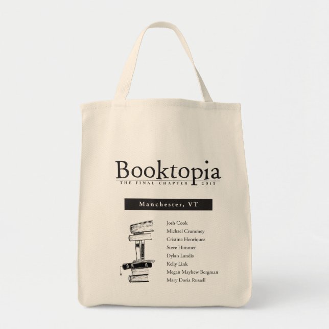 Booktopia 2105 : Le chapitre final - sac de VT (Devant)