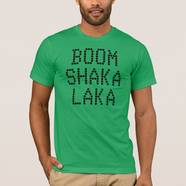 "Boom T-shirt de Shaka Laka" (Devant)