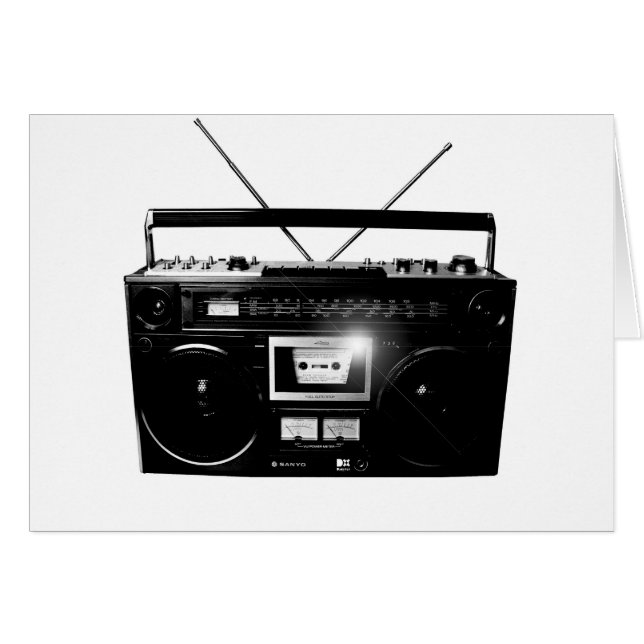 Boombox Dadawan Ghettoblaster 1980 (Devant horizontal)