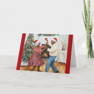 Boomer Joyful Holiday Dance Carte de Noël