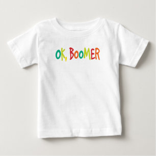 Boomer T-shirt Mangeons du gâteau Blanc