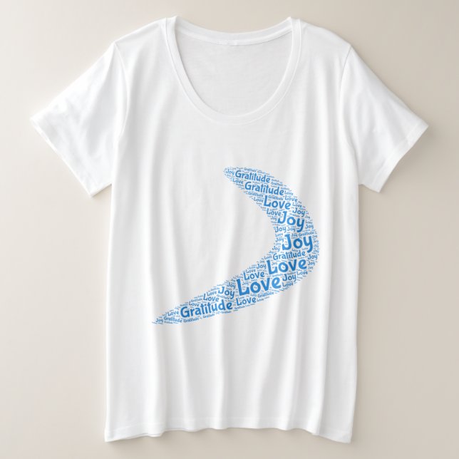 Boomerang Amour, Gratitude, Joie (Design devant)
