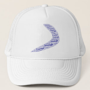 Boomerang Force, persévérance, courage casquette