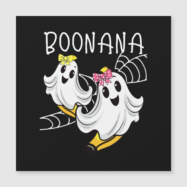 Boonana Fantôme Mignon Banane Halloween (Devant)