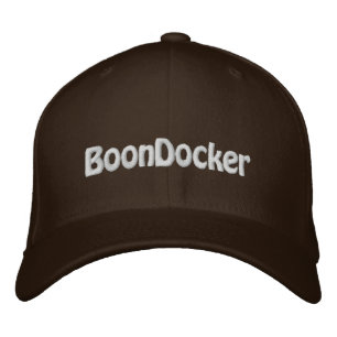 "BoonDocker" FlexFit Brown Sledders.com Casquette