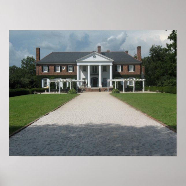 Boone Hall Plantation, Charleston SC Poster (Devant)