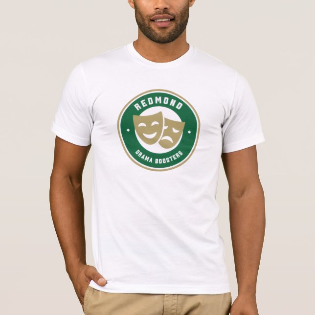 Booster Logo Round - White t-shirt (Devant)