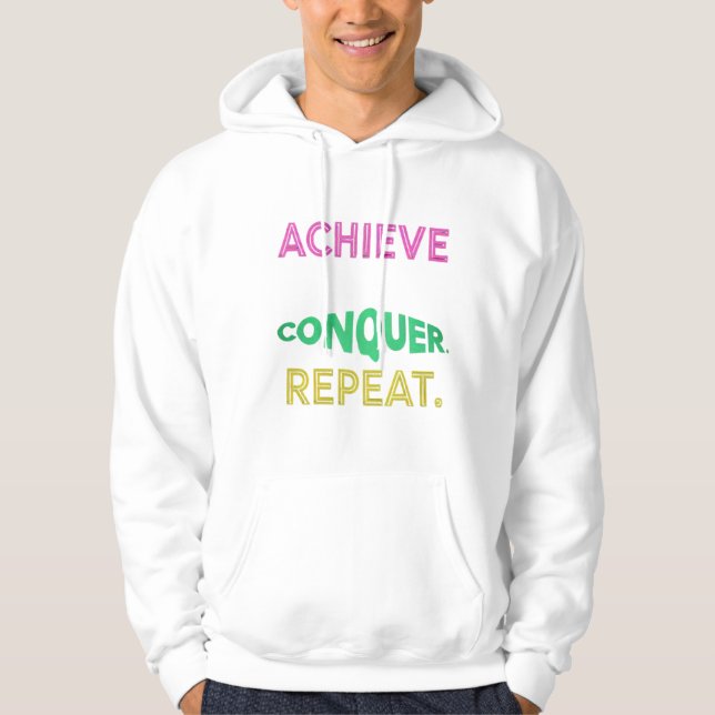 Boostez Votre Élan avec Notre Sweat à Capuche Moti (Devant)