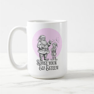 Boostez votre estime de lutin mug drôle de père No