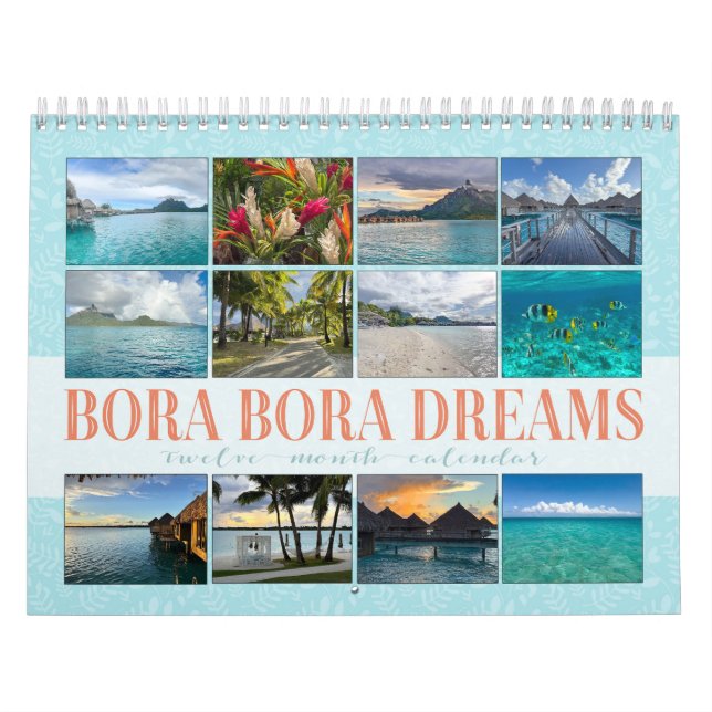 Bora Bora | Polynésie française | Calendrier tahit (Protection)