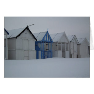 Bord de la mer d'hiver