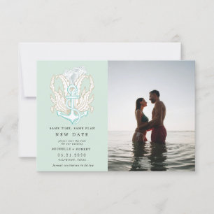 bord de mer côte Photo Changer de date Invitation