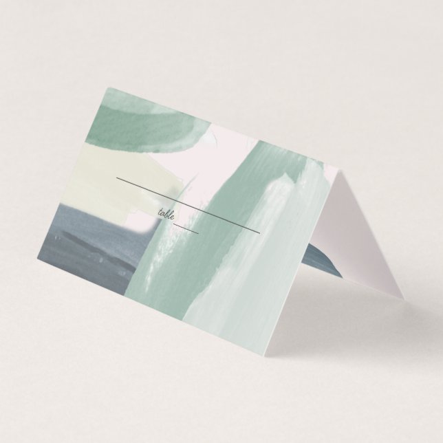 Bord de mer Ocean Glass | Carte Mariage (Devant)