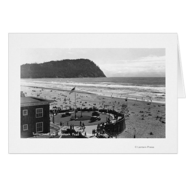 Bord de mer, Oregon Beach Scene de Air Photo (Devant horizontal)