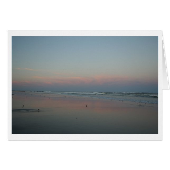 Bord I de mer de coucher du soleil (Devant horizontal)