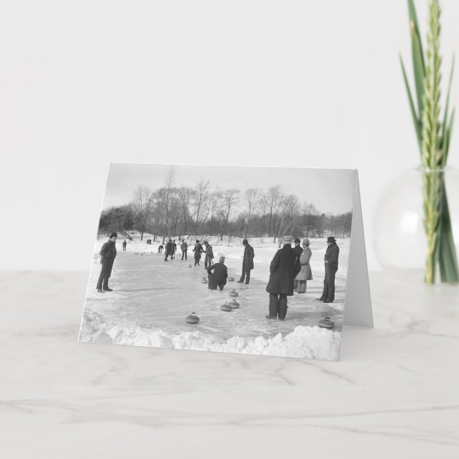 Bordage dans la carte de voeux du Central Park NYC (Devant)