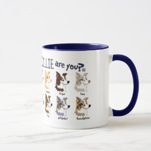 Border collie couleurs - Mug