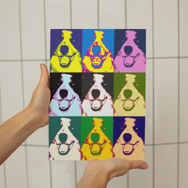 Border Collie Pop Art Poster (Créateur téléchargé)