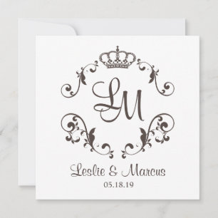 Border with d'ornement à Traditional Crown