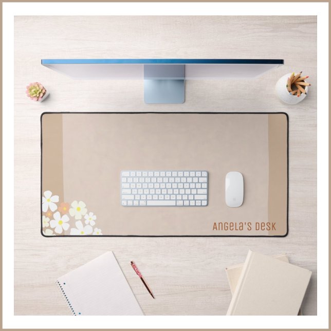 Bordure beige brillante neutre sur teint pâle (Créateur téléchargé)