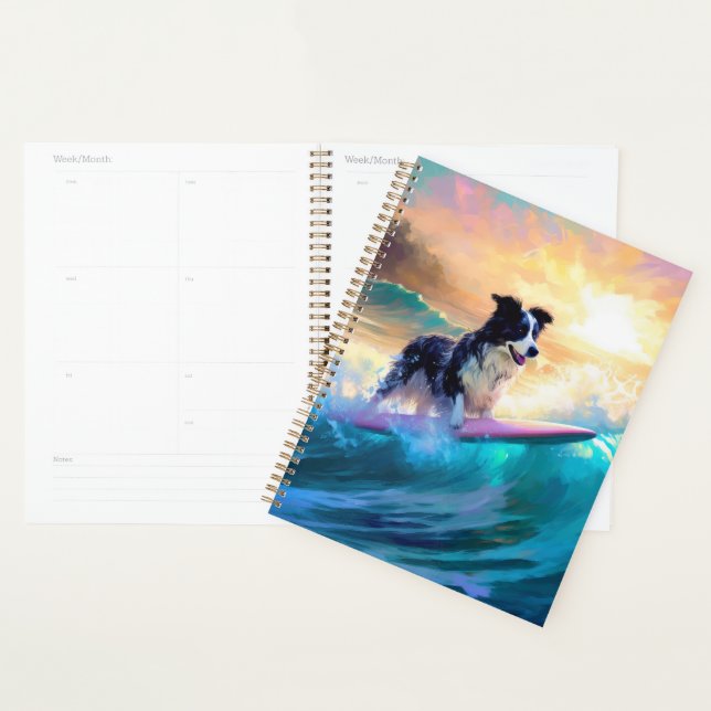 Bordure Collie Beach Plage Plage Plage de surf Pei (Devant avec enveloppe)