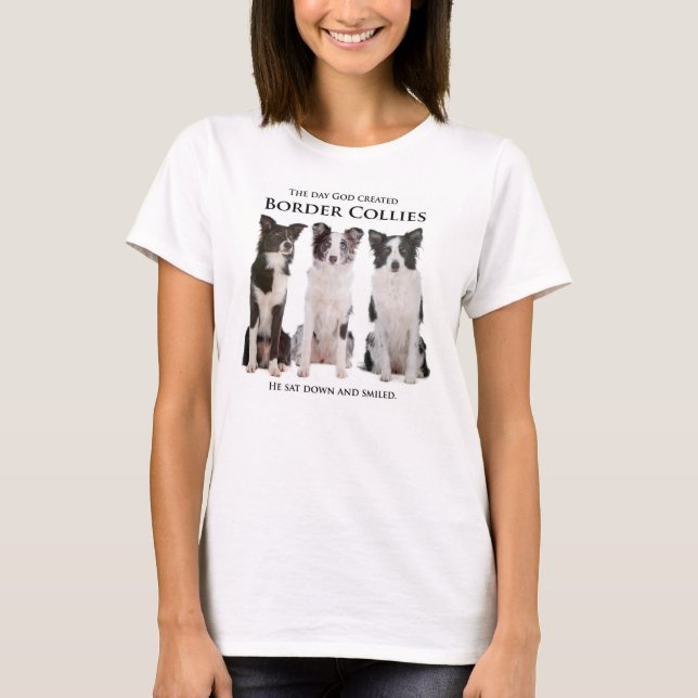 Bordure Collie T-Shirt (Devant)