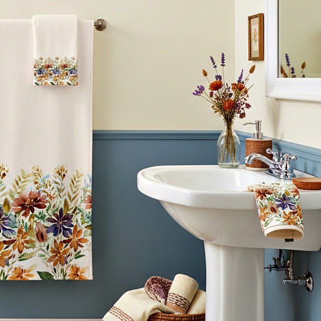 bordure de fleurs sauvages d'automne (Créateur téléchargé)