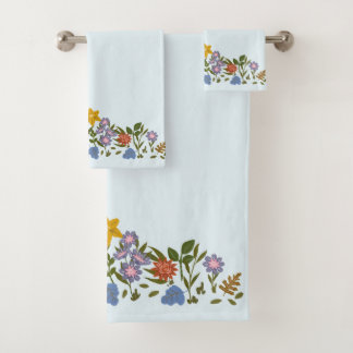 Bordure De Jolies Petites Fleurs De Jardin