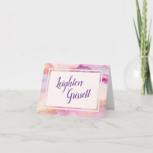 Bordure de marbre rose orange
