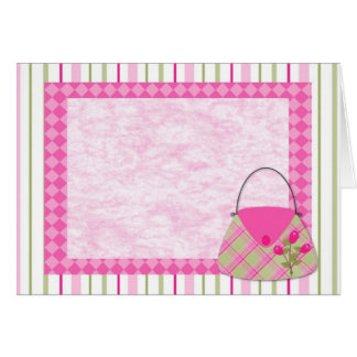 Bordure de sac de roses roses roses Shabby