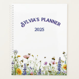 Bordure inférieure florale avec année