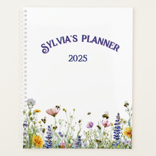 Bordure inférieure florale avec année (Devant)