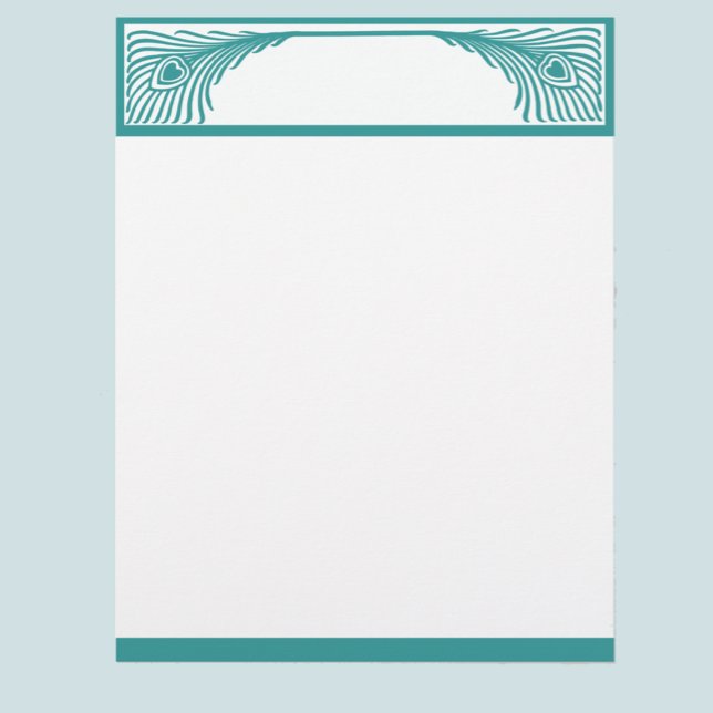 Bordure Peacock Feather personnalisable (Créateur téléchargé)