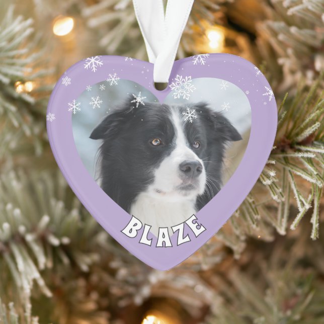 Bordure personnalisée Collie Noël Chien de Noël An (Arbre)