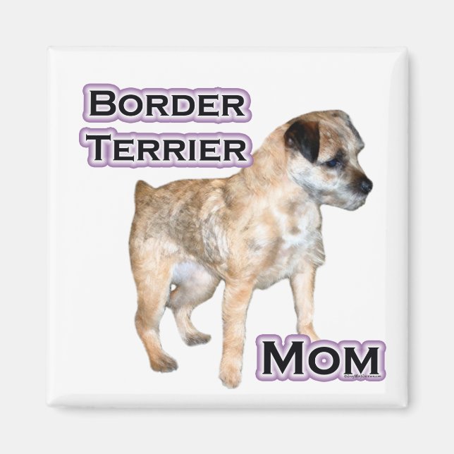Bordure Terrier Maman 4 - Magnet (Devant)